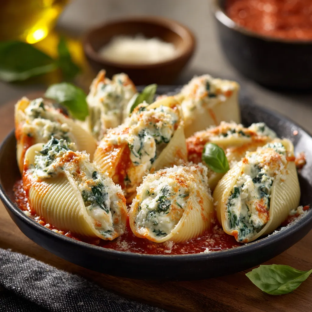 A bowl of pasta with sauce.