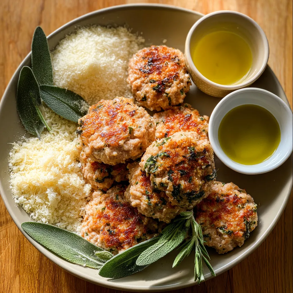 A plate of food with sauce and cheese.