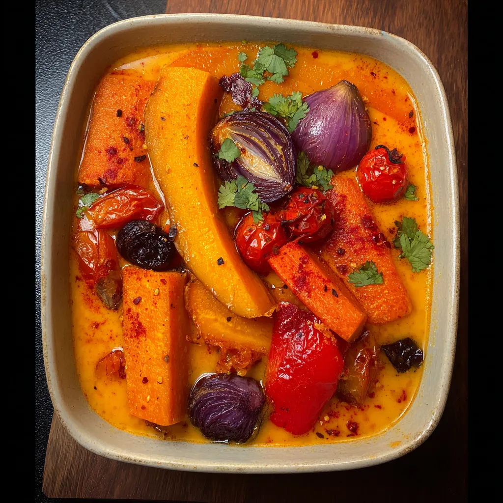 A bowl of food with a variety of vegetables.