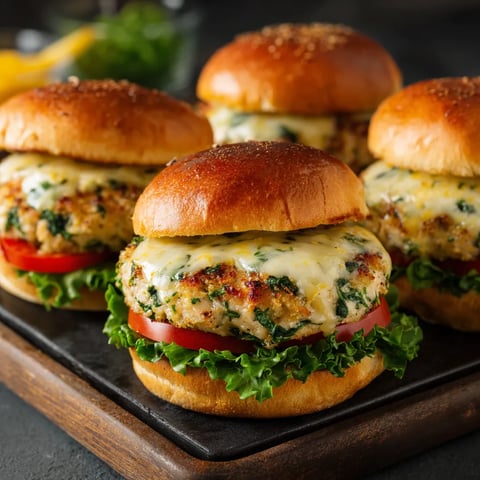 A plate of four chicken sandwiches.