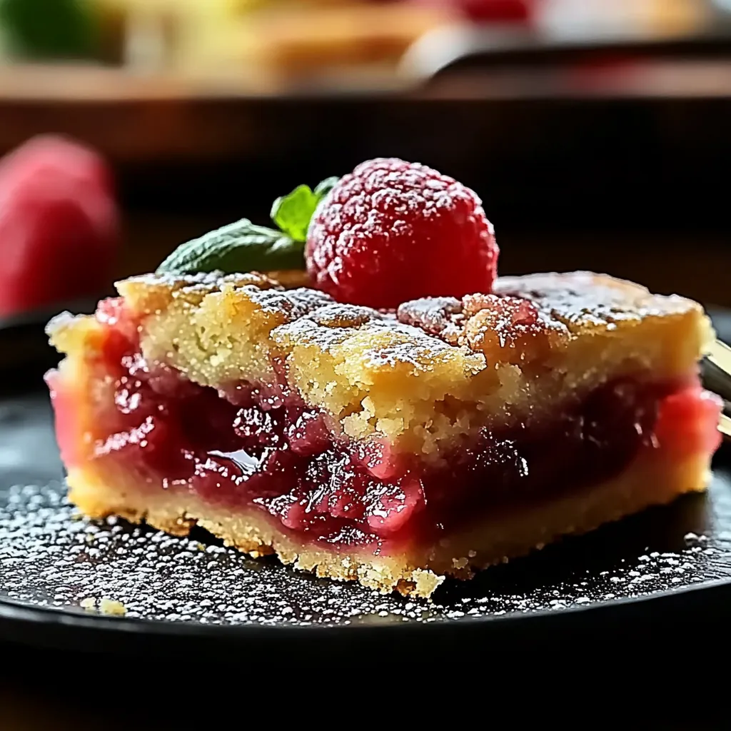 A slice of pie with a raspberry on top.