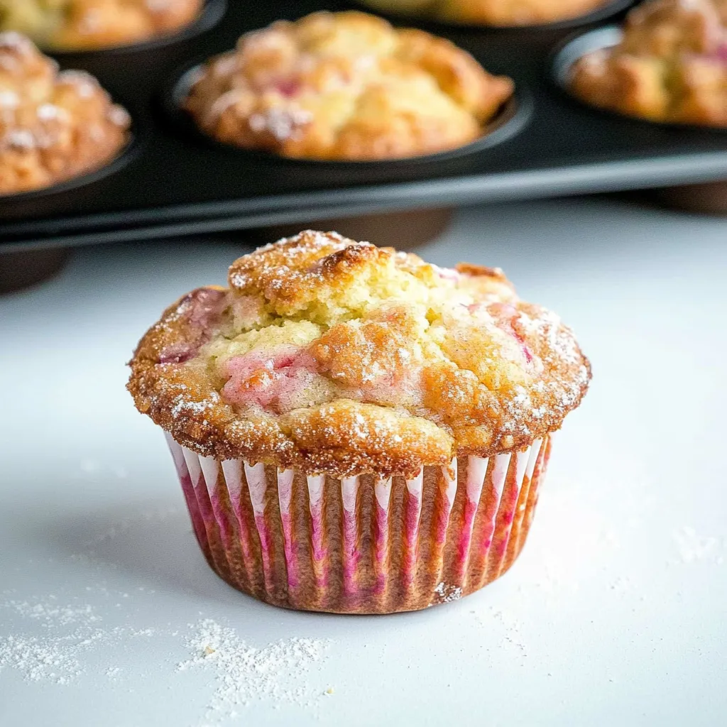 A cupcake with pink frosting and sprinkles.