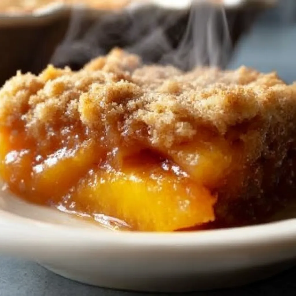 A bowl of food with steam coming out of it.