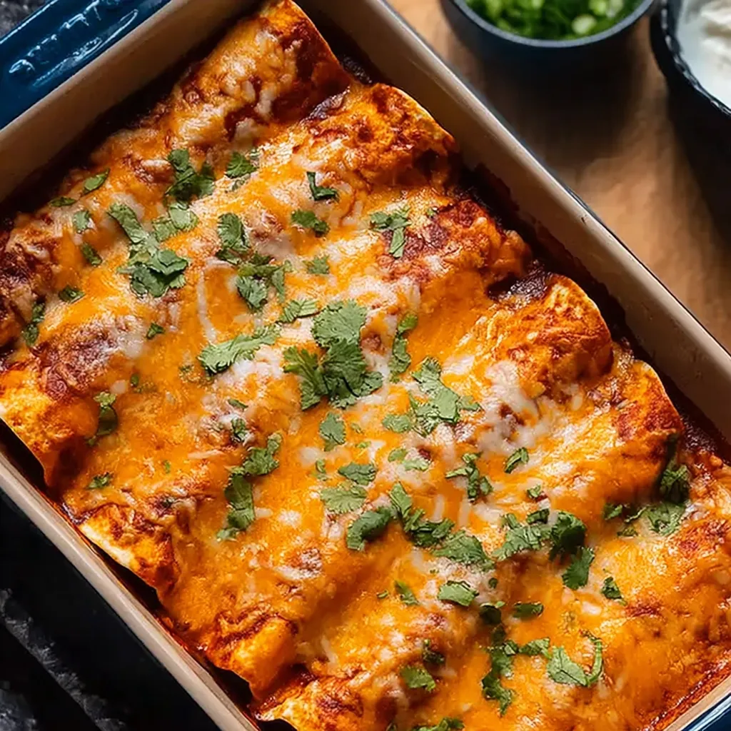 A dish of Mexican food in a box.
