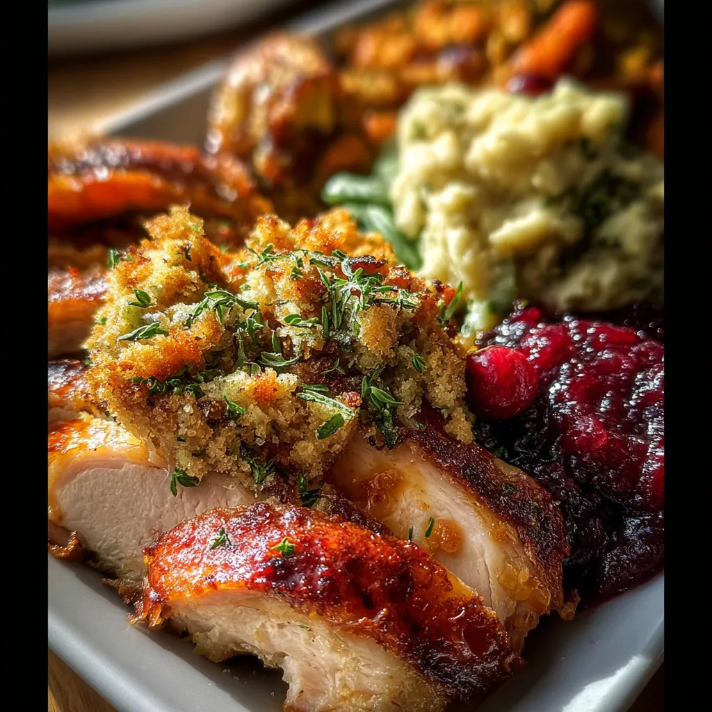 A plate of food with meat and vegetables.