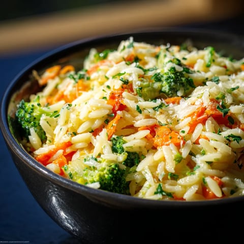 A bowl of pasta with broccoli and carrots.