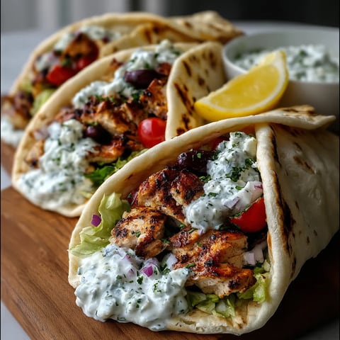 A plate of food with a wrap and a bowl of sauce.